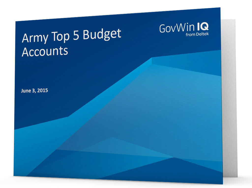 Army Top 5 Budget Accounts